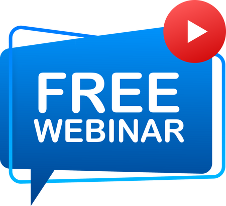 Free webinar label